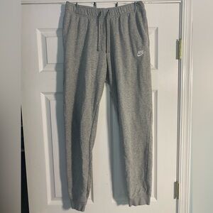 Women’s grey Nike sweatpants